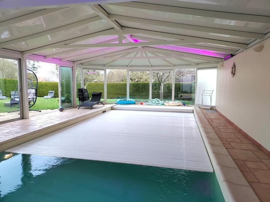 Villa Avec Piscine Chauffee A Moins 1H30 De Paris Saint-Pierre-des-Fleurs Exterior foto