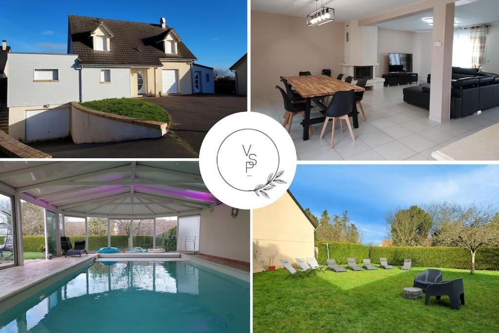 Villa Avec Piscine Chauffee A Moins 1H30 De Paris Saint-Pierre-des-Fleurs Exterior foto